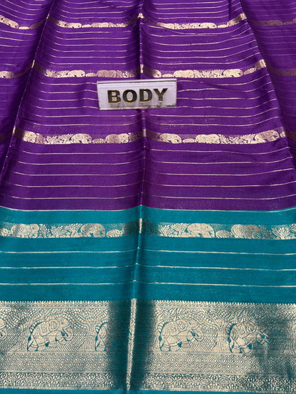 Pure Linen Silk Saree.