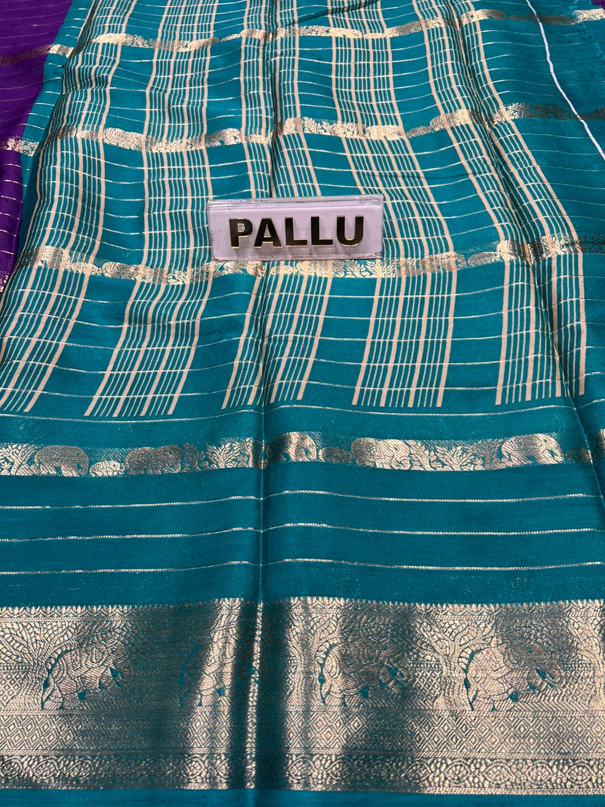 Pure Linen Silk Saree.