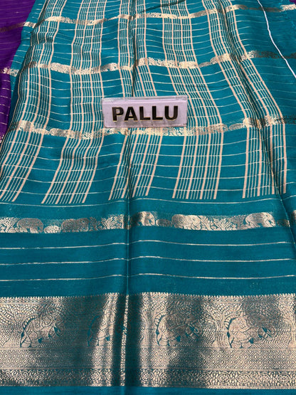 Pure Linen Silk Saree.
