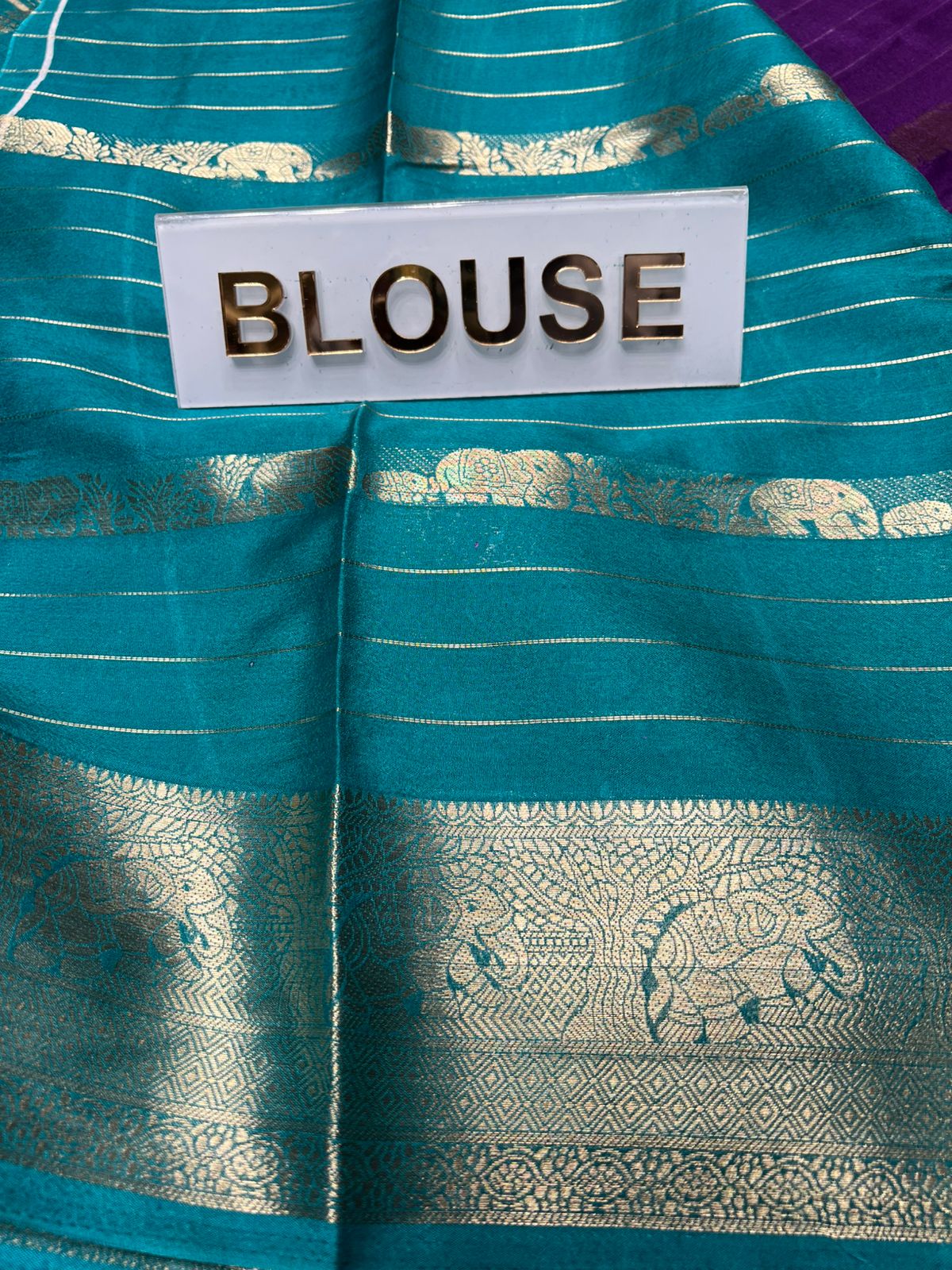 Pure Linen Silk Saree.