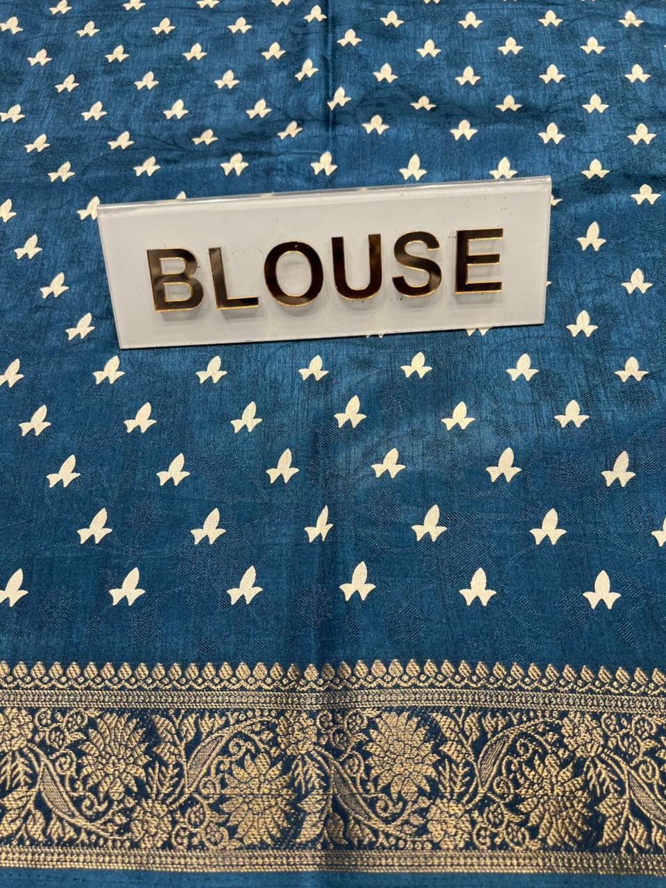 Pure Linen Silk Saree.