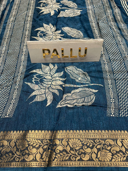 Pure Synthetic Silk Saree