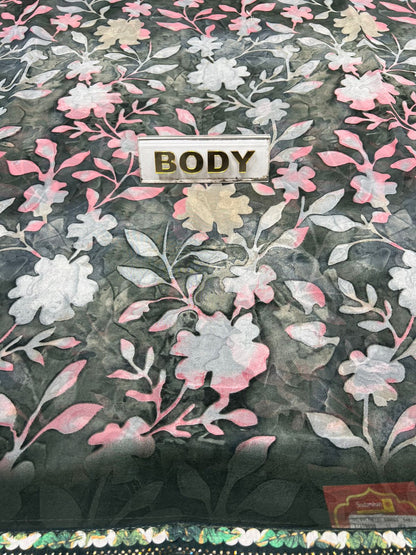 Pure Linen Silk Saree.