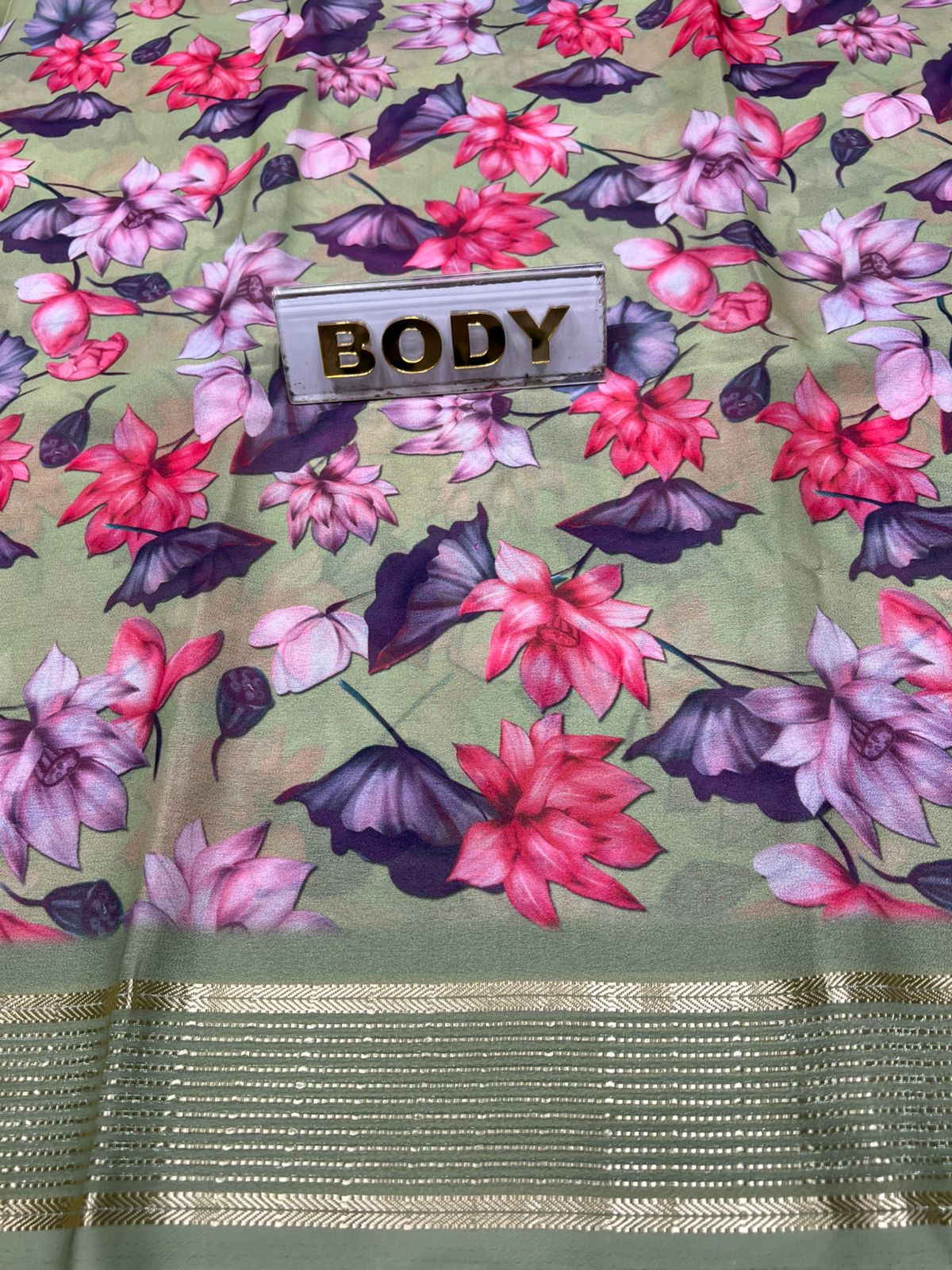 Pure Synthetic Silk Saree