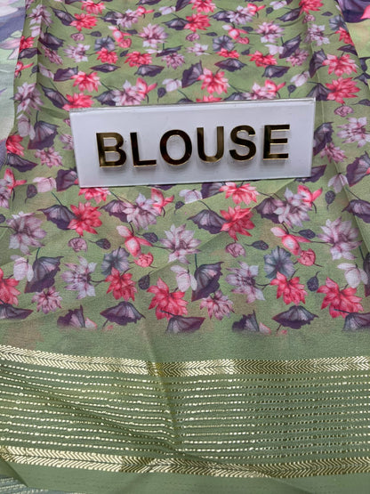 Pure Synthetic Silk Saree