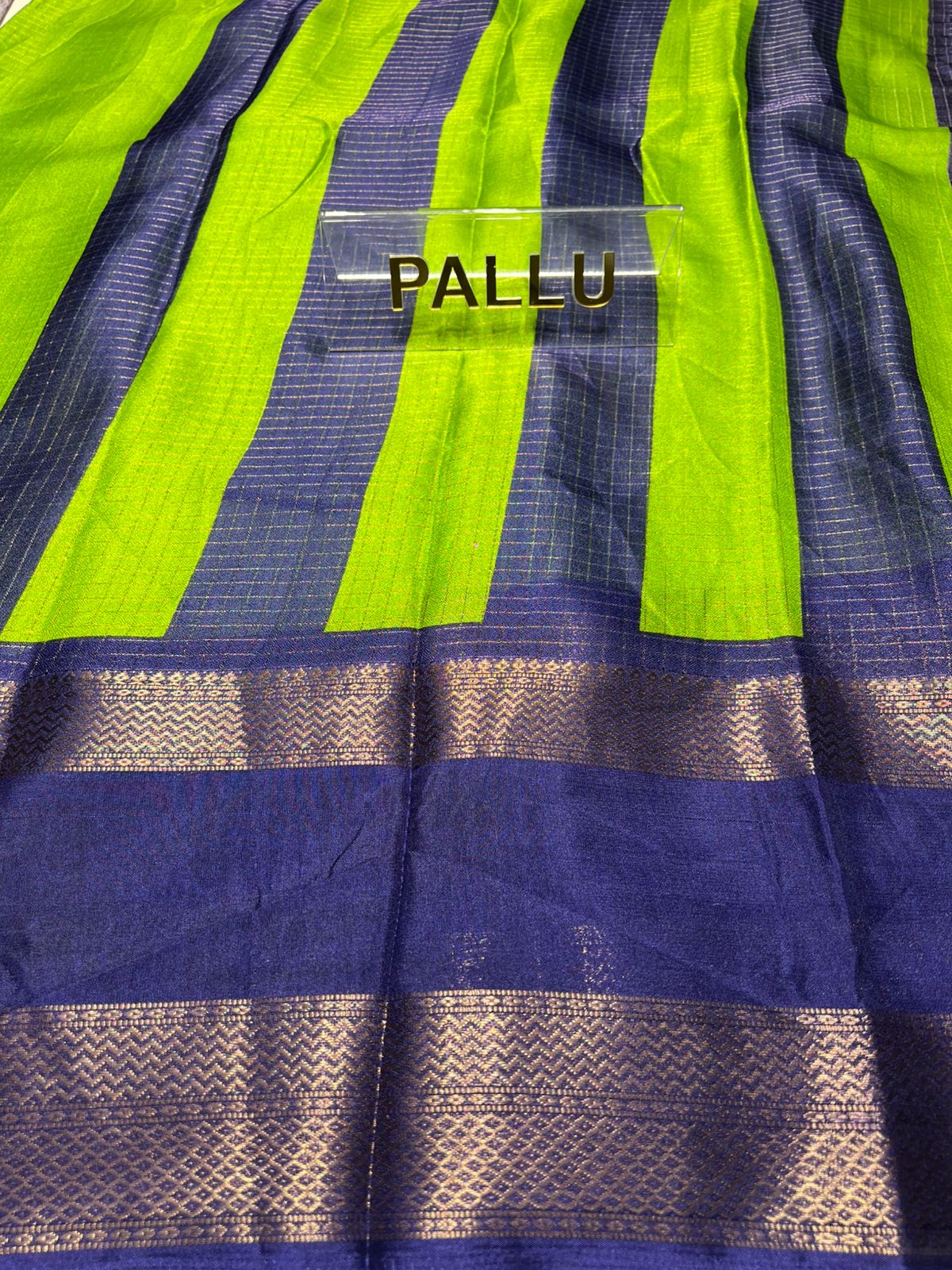 Pure Linen Silk Saree.