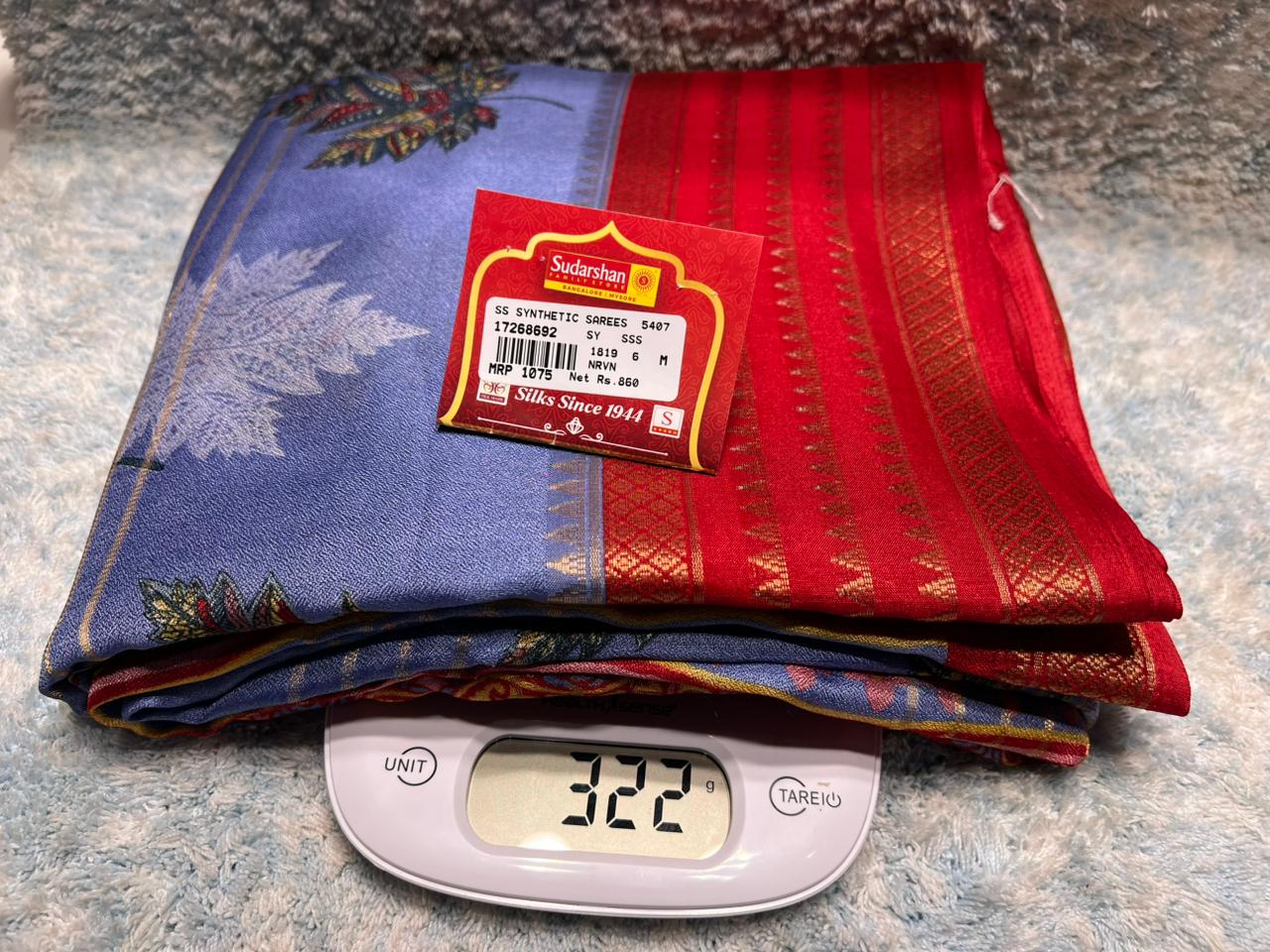 Pure Linen Silk Saree.