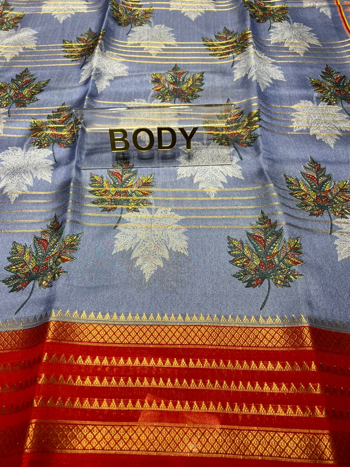 Pure Linen Silk Saree.
