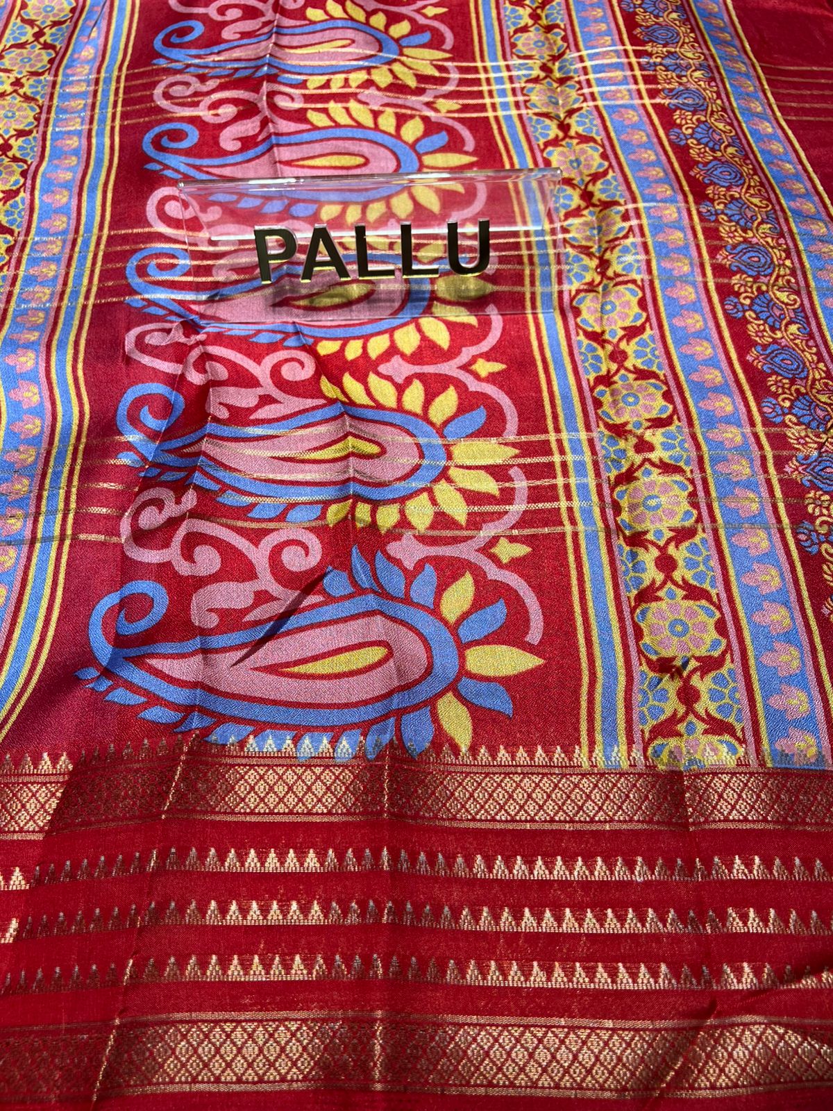 Pure Linen Silk Saree.