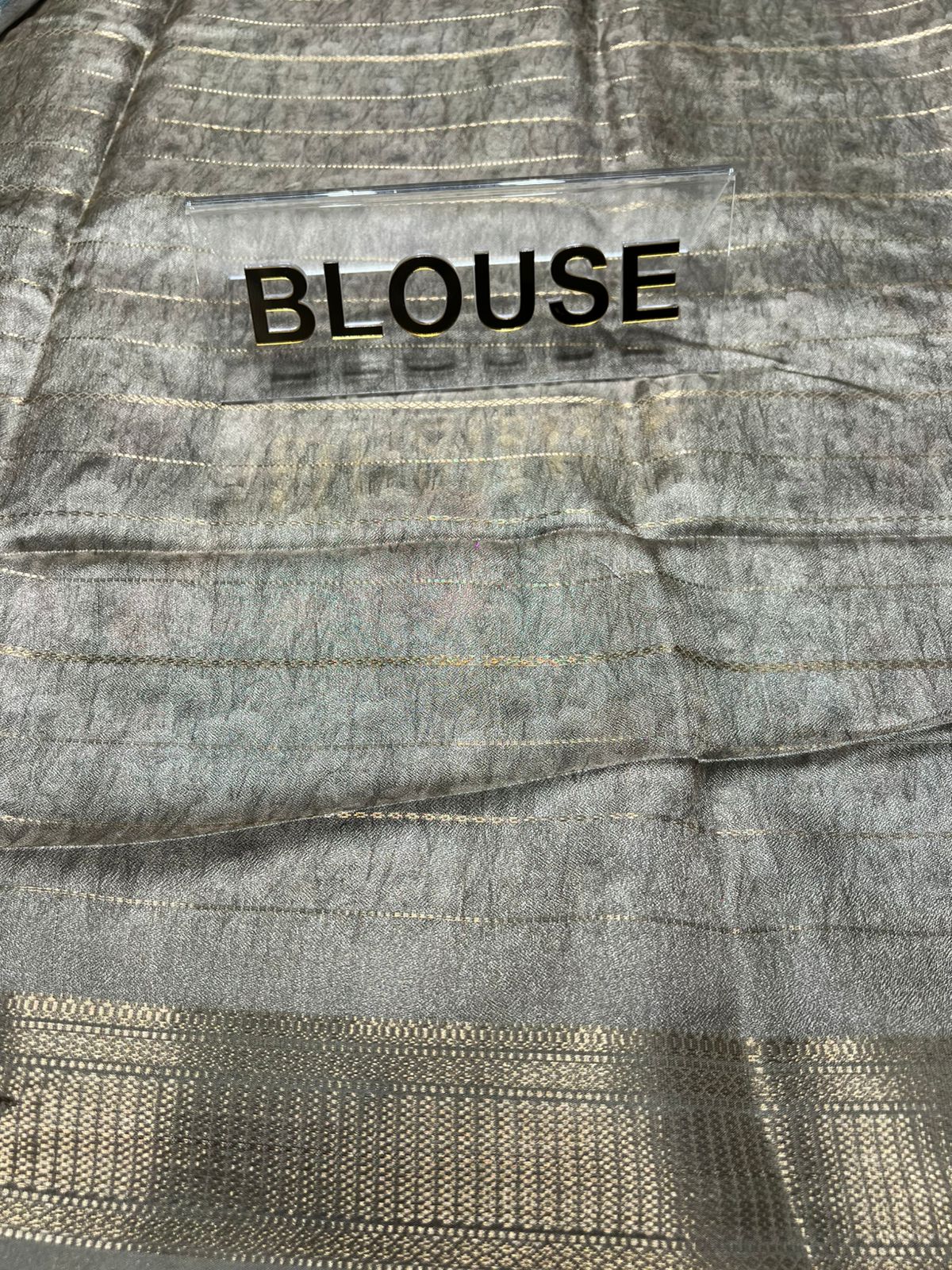 Pure Linen Silk Saree.