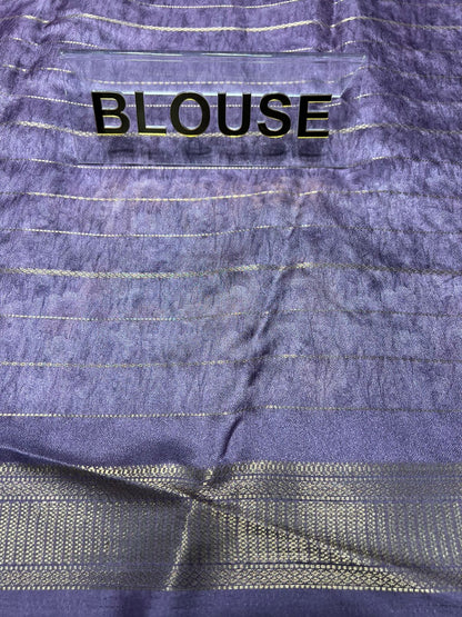 Pure Linen Silk Saree.