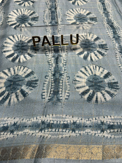 Pure Linen Silk Saree.