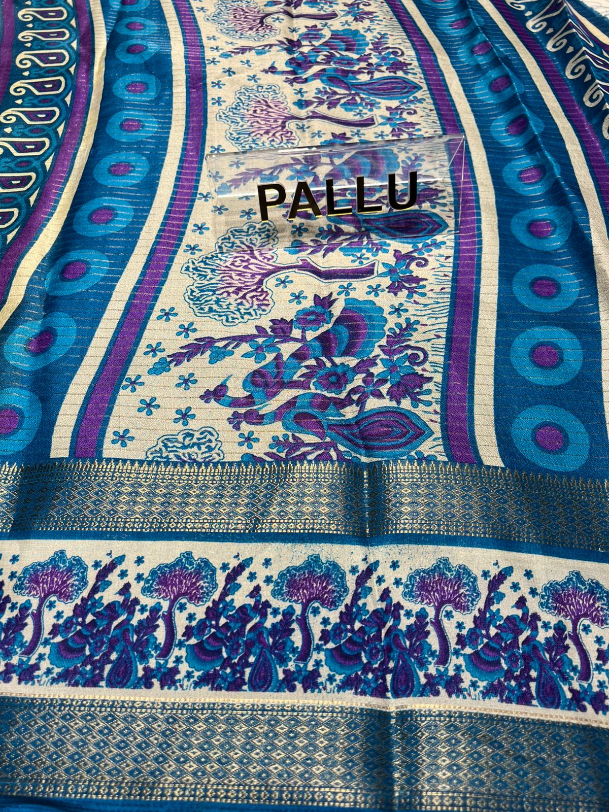 Pure Linen Silk Saree.
