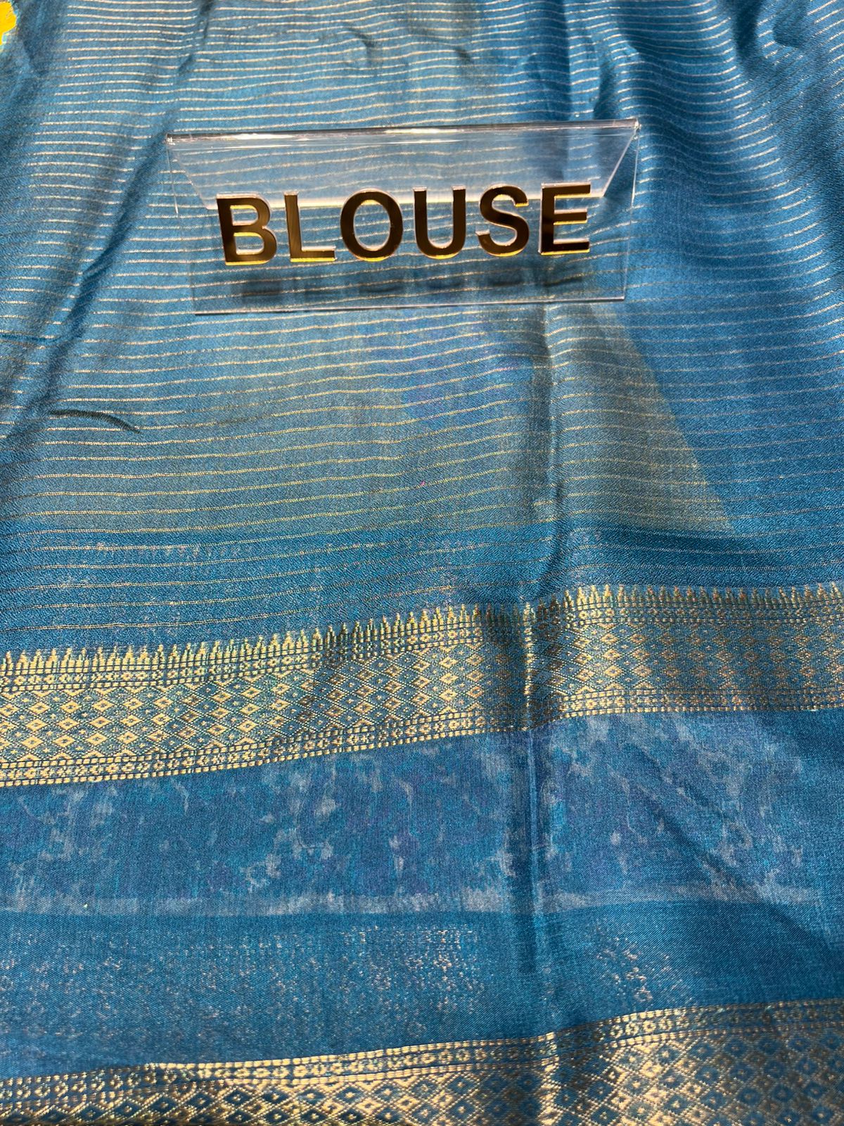 Pure Linen Silk Saree.