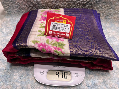 Pure Linen Silk Saree.
