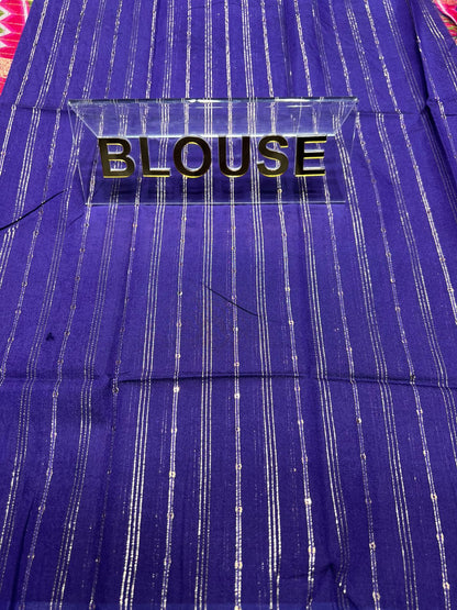 Pure Linen Silk Saree.