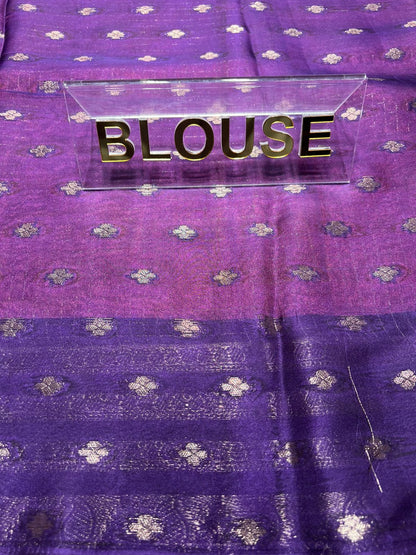 Pure Linen Silk Saree.