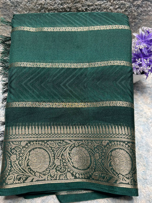 Pure Linen Silk Saree.