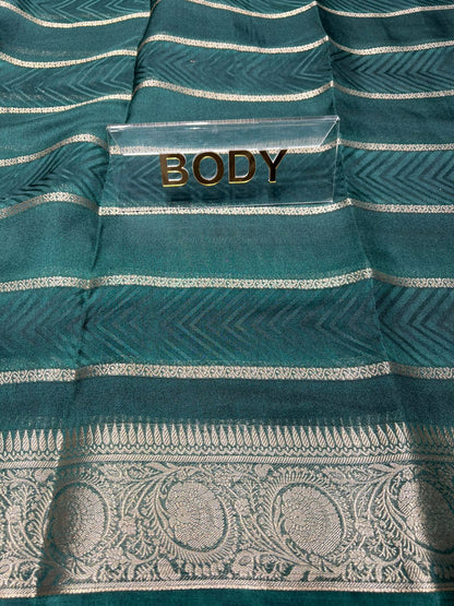 Pure Linen Silk Saree.