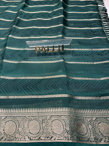 Pure Linen Silk Saree.