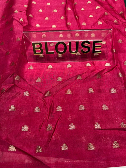 Pure Linen Silk Saree.