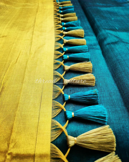 Saree Tassels and Kuchu.