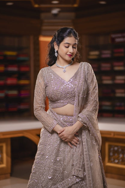 Latest ReadyMade Bridal Lehenga Choli With Dupatta.