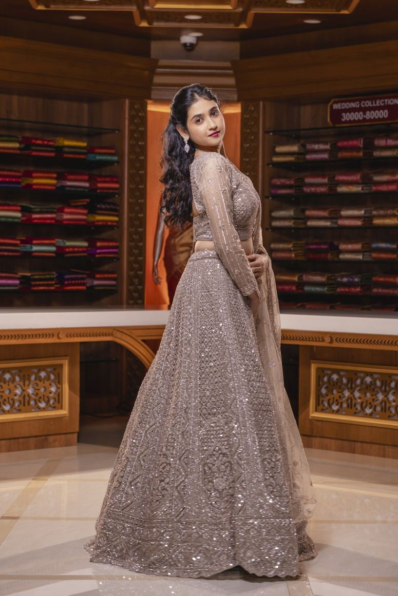 Latest ReadyMade Bridal Lehenga Choli With Dupatta.