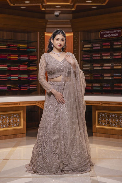 Latest ReadyMade Bridal Lehenga Choli With Dupatta.