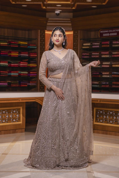 Latest ReadyMade Bridal Lehenga Choli With Dupatta.