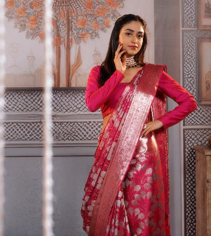 Pure Kanchipuram Silk Saree.