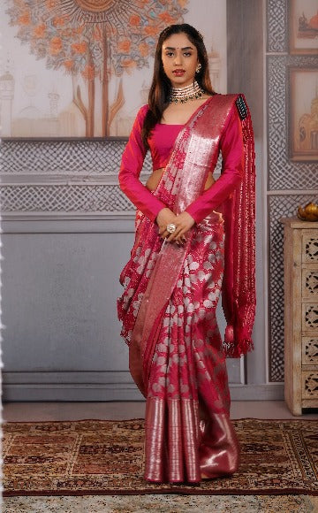 Pure Kanchipuram Silk Saree.