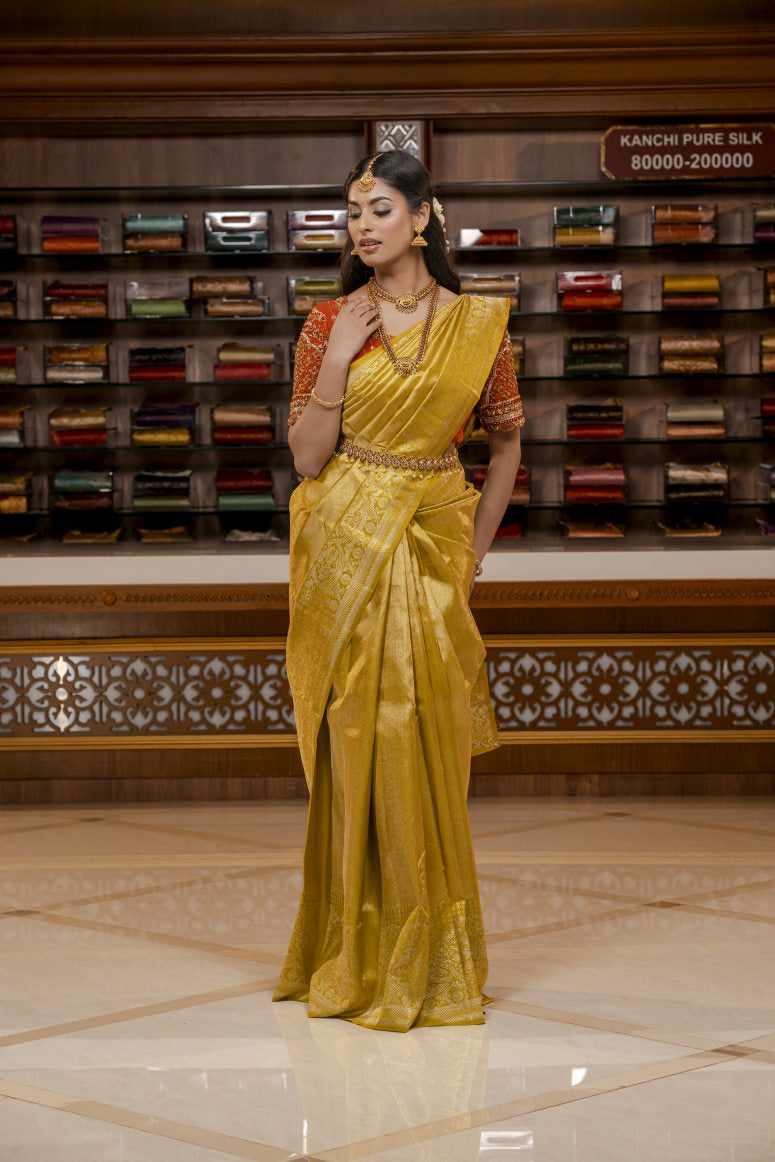 Pure Kanchipuram Silk Saree.