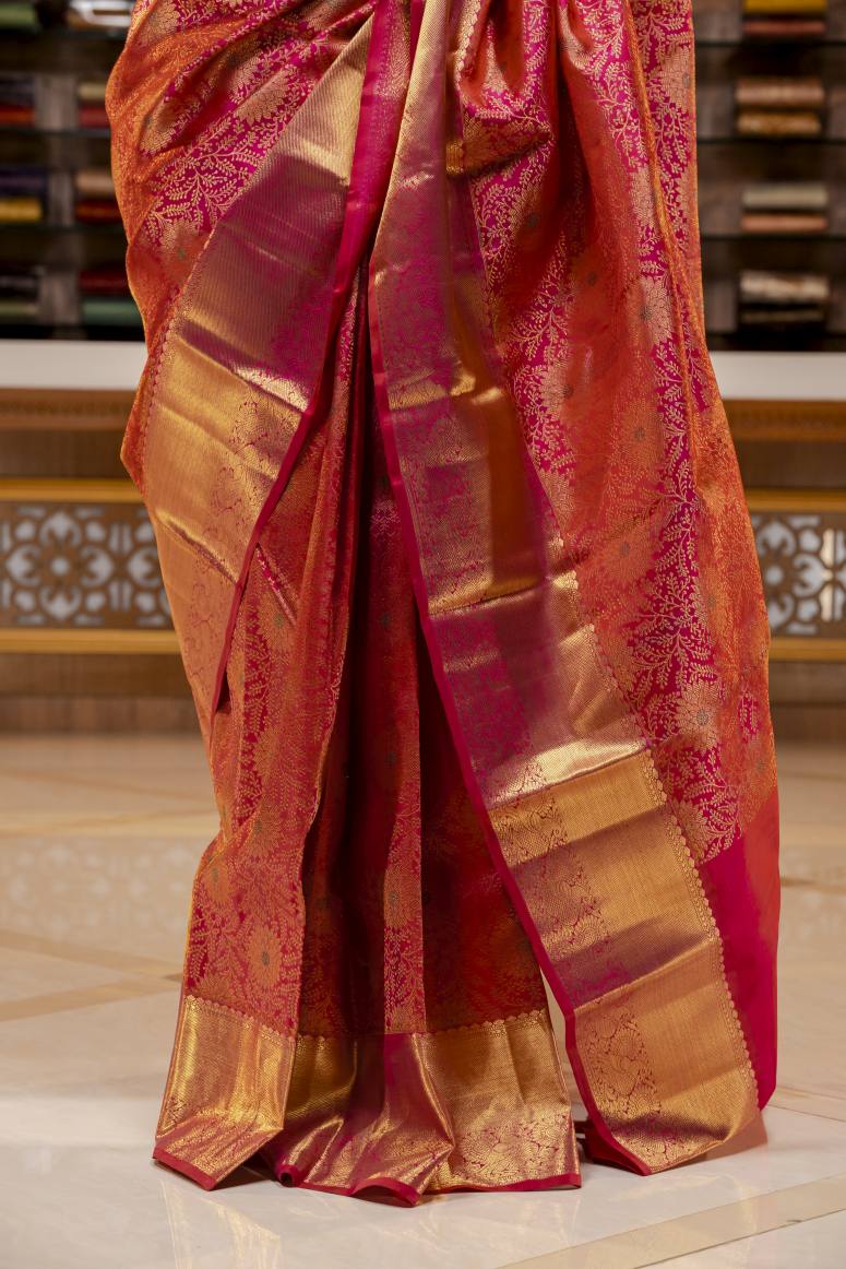 Pure Kanchipuram Silk Saree.