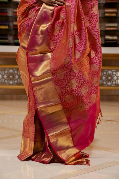 Pure Kanchipuram Silk Saree.