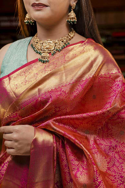 Pure Kanchipuram Silk Saree.