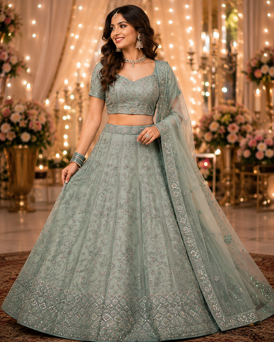 Latest Semi Stitched Lehenga Choli With Dupatta.