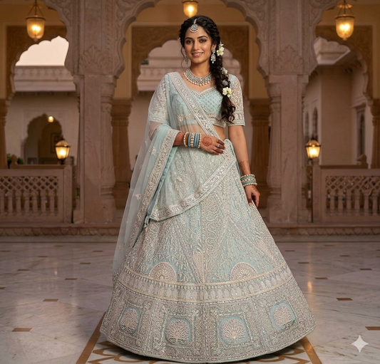 Latest Semi Stitched Lehenga Choli With Dupatta.
