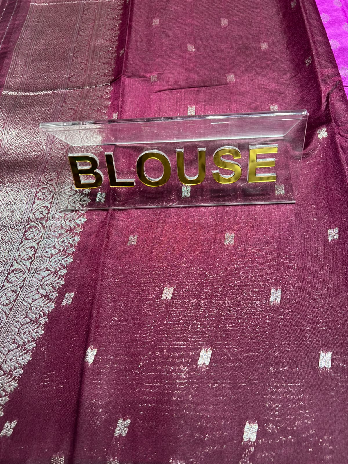 Raw Silk Saree.