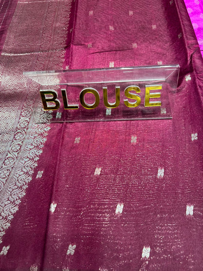 Raw Silk Saree.