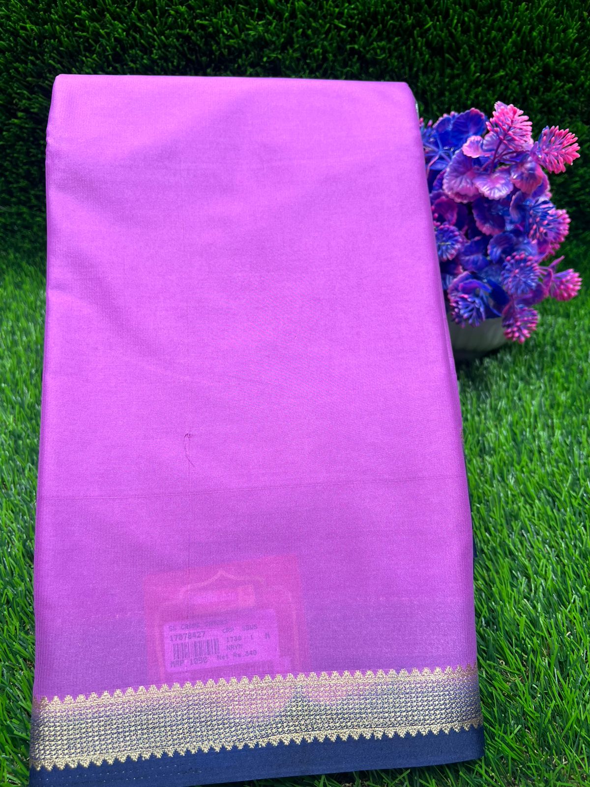 Artificial / Mix Crape Sarees ( Semi Crape )