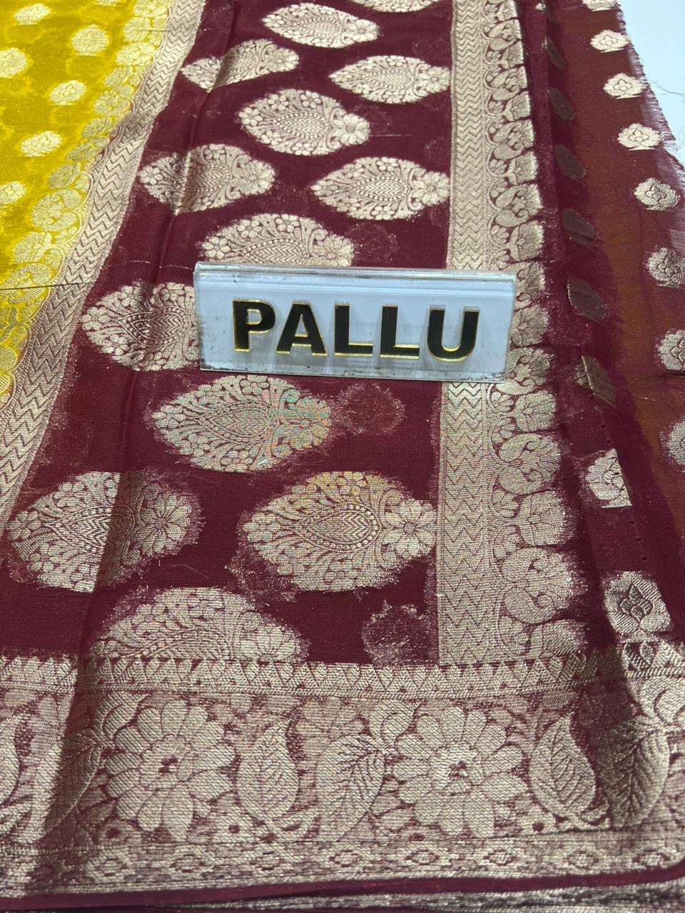 Artificial / Mix Crape Sarees ( Semi Crape )