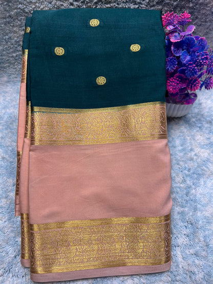 Artificial / Mix Crape Sarees
