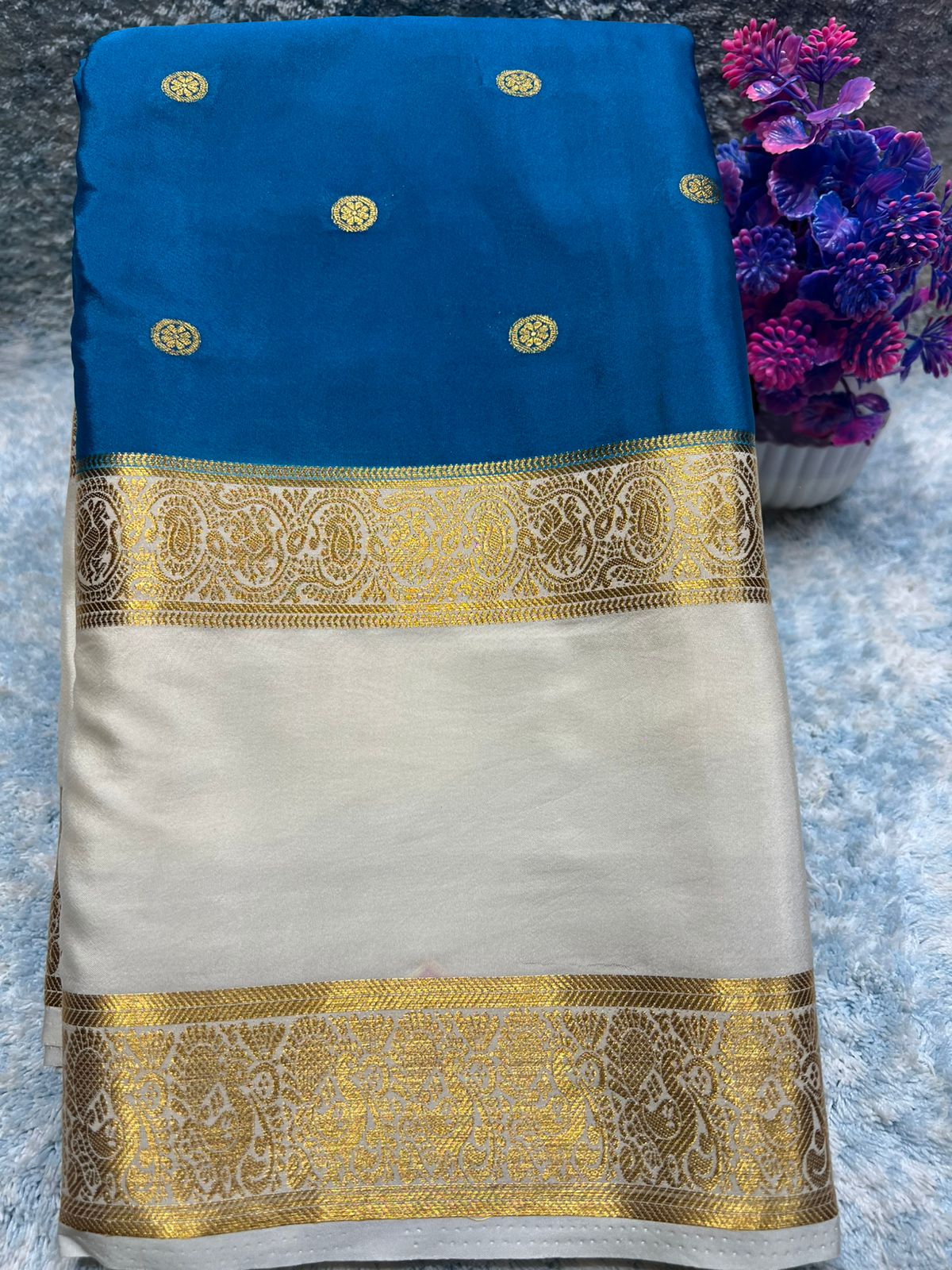 Artificial / Mix Crape Sarees