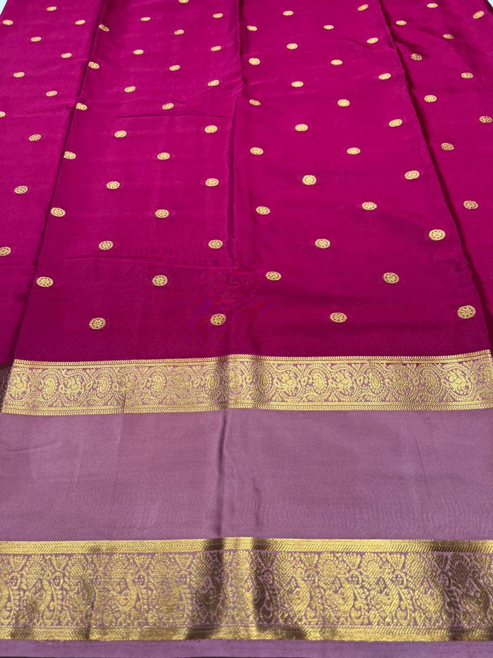 Artificial / Mix Crape Sarees