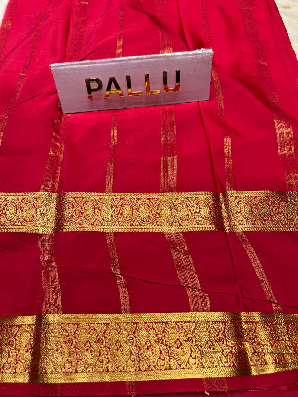Artificial / Mix Crape Sarees