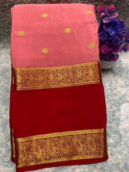 Artificial / Mix Crape Sarees