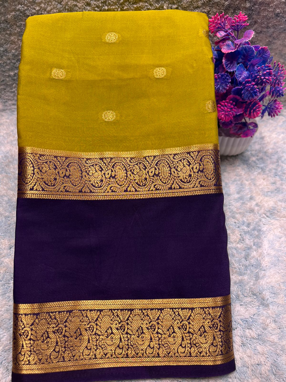 Artificial / Mix Crape Sarees