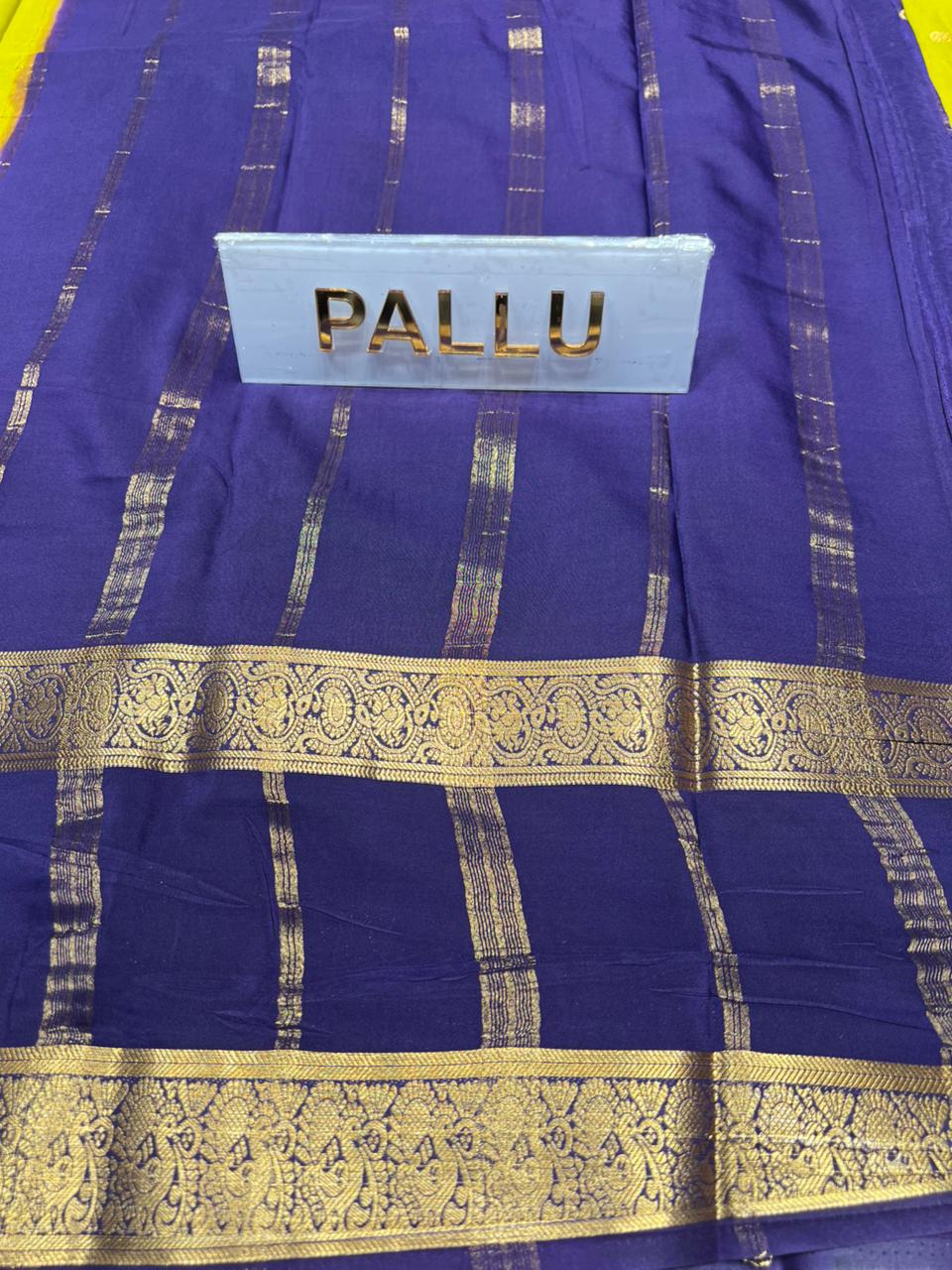 Artificial / Mix Crape Sarees