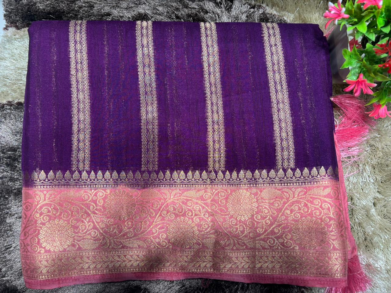 Tussar Silk Saree.